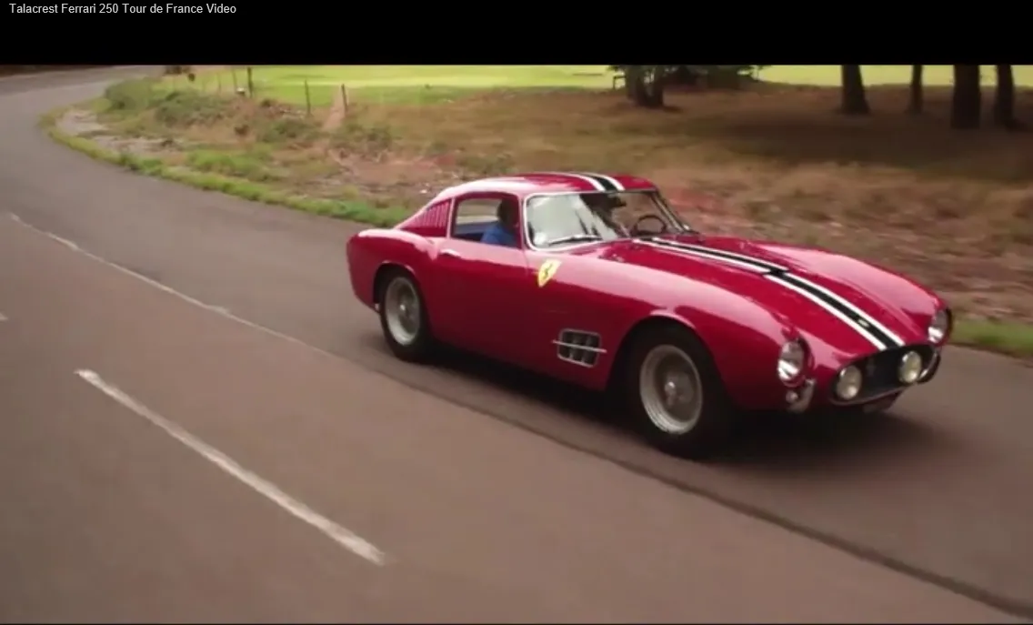 Here's a video we made of a very special Ferrari 250 Tour de France 14 Louver